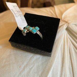 Beautiful Turquoise sterling silver ring